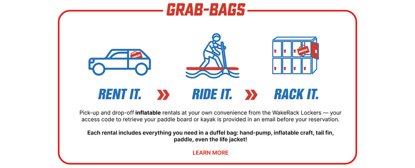 WakeRack - Grab & Go Paddle Board & Kayak Rentals